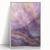 Framed acrylic landscape artwork showcasing dramatic cliffs with vibrant colors, designed to enhance modern home decor. Ideal for creating a serene ambiance in living spaces.