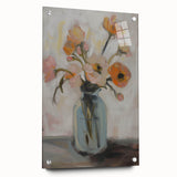 Vibrant Floral Bouquet - Modern Canvas Wall Art for Living Room