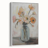 Vibrant Floral Bouquet - Modern Canvas Wall Art for Living Room