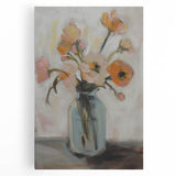 Vibrant Floral Bouquet - Modern Canvas Wall Art for Living Room