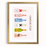 Extra large abstract art print in gold frame, featuring textured swirls in earthy tones, ideal for living room decor.