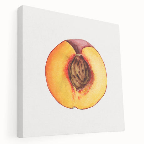 Large canvas print featuring assorted fruits in vivid colors, ideal for kitchen wall art.