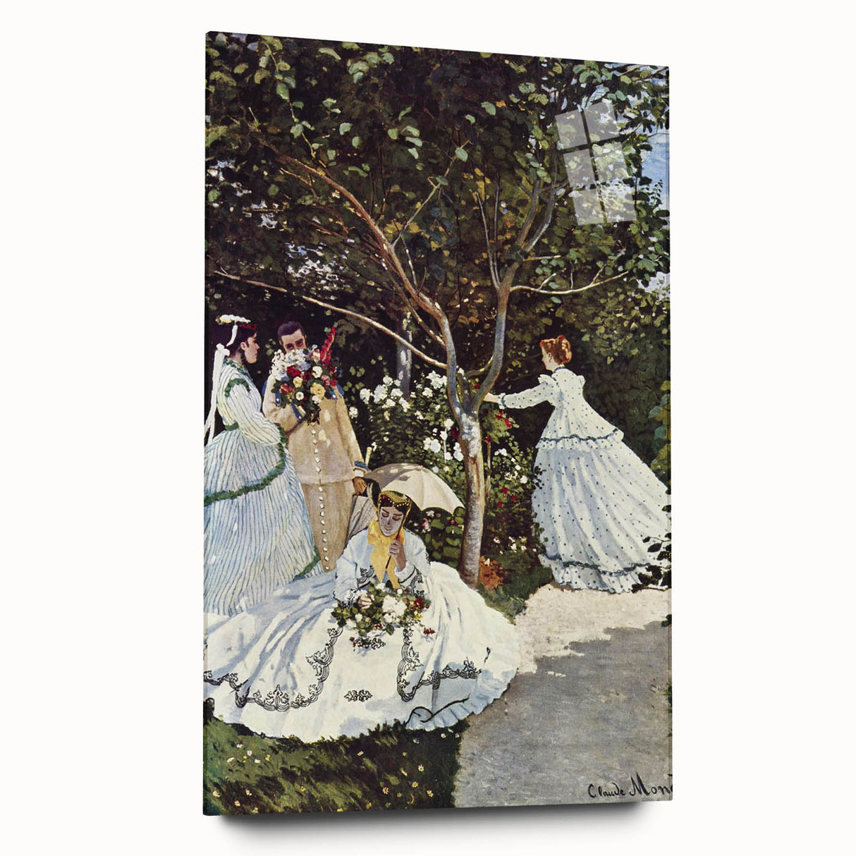 Impressionist Wall Art: Claude Monet's Women in the Garden Print