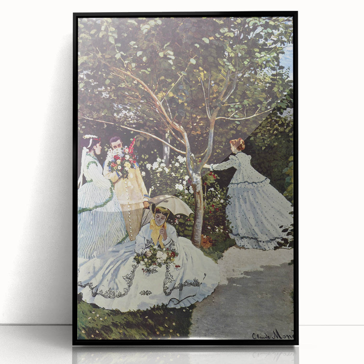 Impressionist Wall Art: Claude Monet's Women in the Garden Print
