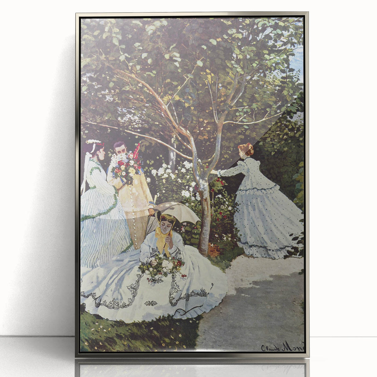 Impressionist Wall Art: Claude Monet's Women in the Garden Print