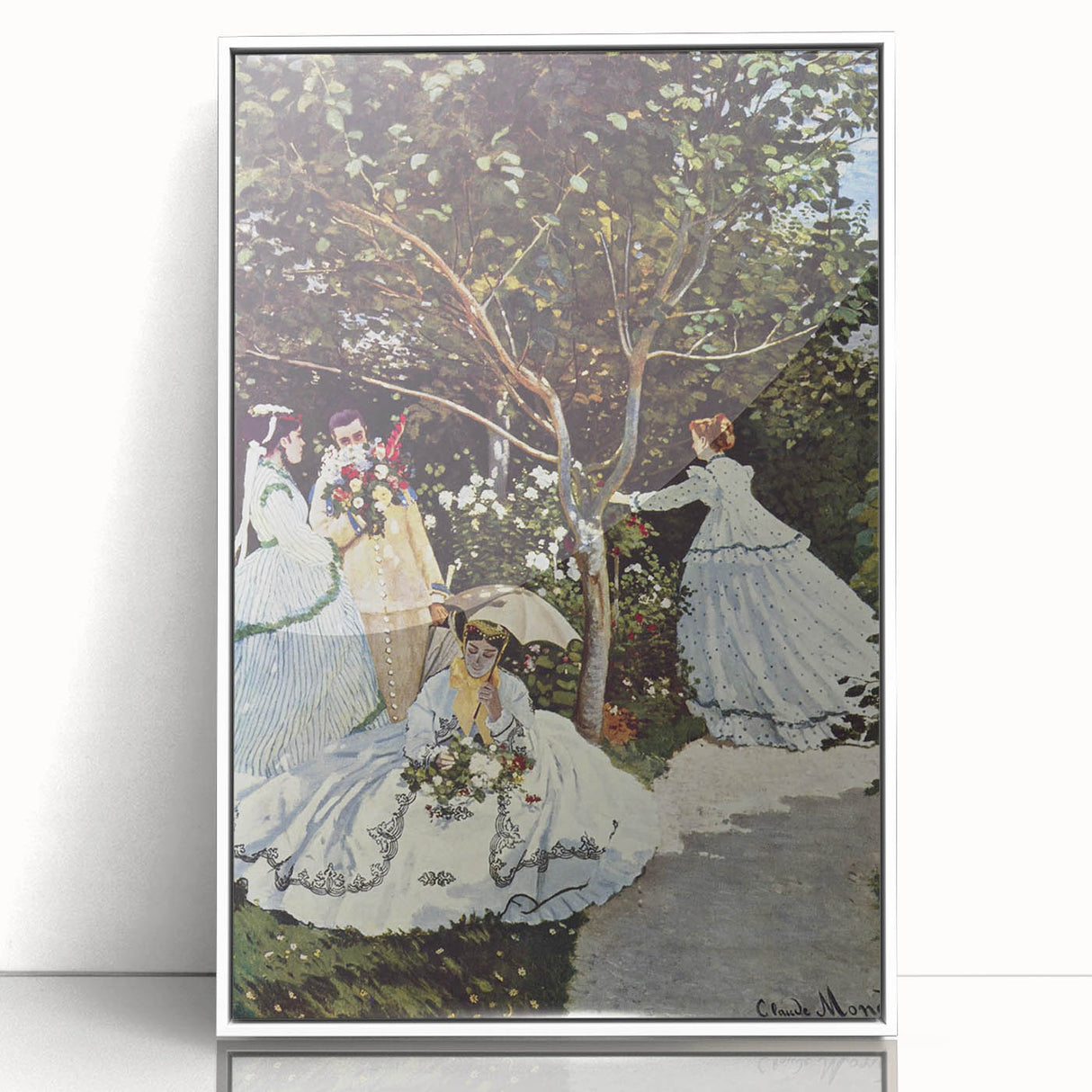 Impressionist Wall Art: Claude Monet's Women in the Garden Print