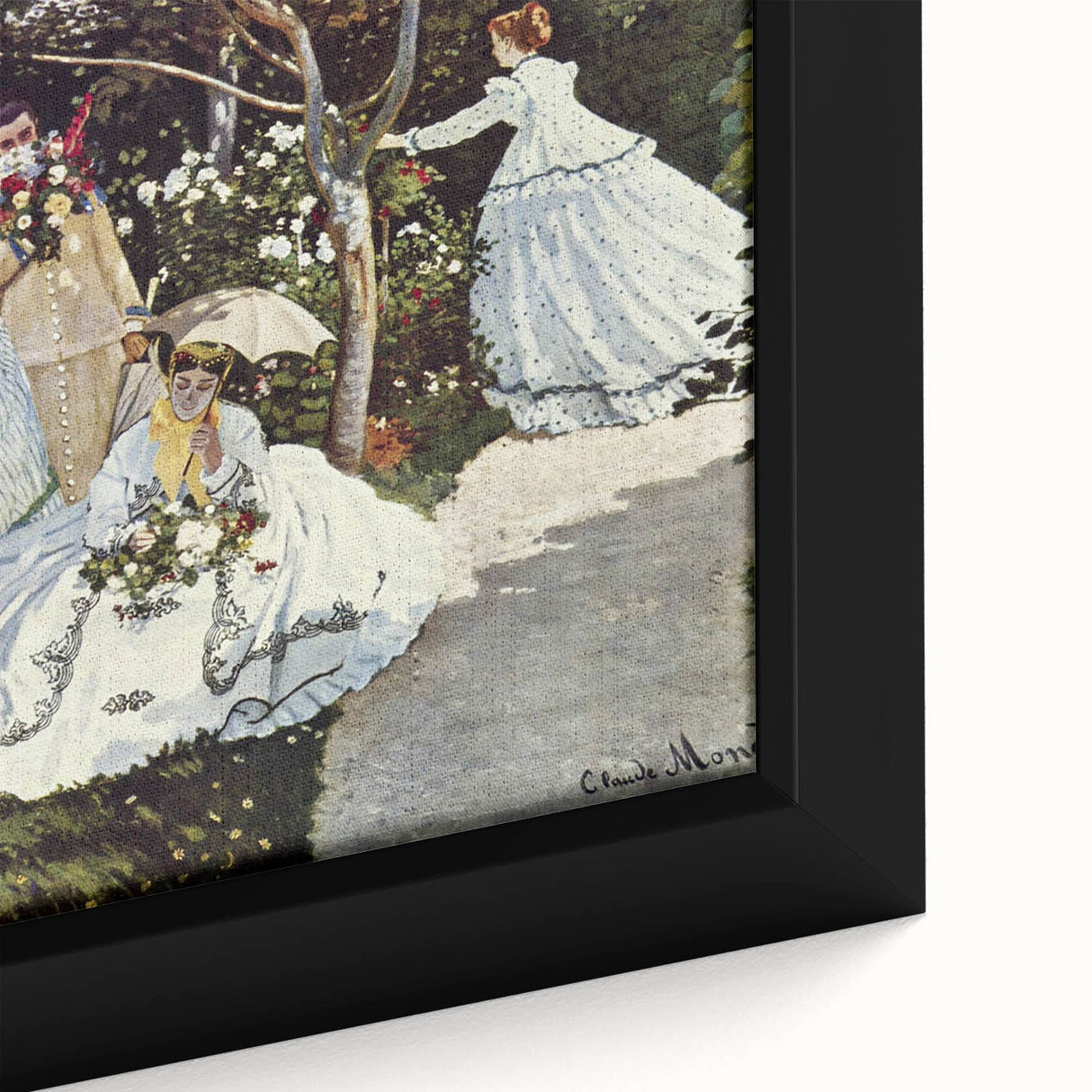 Impressionist Wall Art: Claude Monet's Women in the Garden Print