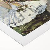 Impressionist Wall Art: Claude Monet's Women in the Garden Print