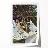 Impressionist Wall Art: Claude Monet's Women in the Garden Print