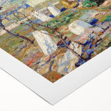 Modern Wall Art - Tranquil Graveyard Scene by Ernest Lawson - Contemporary Decor