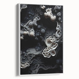 Vintage poster art on framed canvas depicting colorful, natural close-ups, ideal for extra large living room wall art.