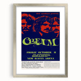 Cream Retro Poster Art - Vintage Band Wall Art - Retro Canvas Print