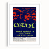 Cream Retro Poster Art - Vintage Band Wall Art - Retro Canvas Print