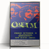 Cream Retro Poster Art - Vintage Band Wall Art - Retro Canvas Print