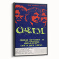 Cream Retro Poster Art - Vintage Band Wall Art - Retro Canvas Print