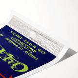 Cream Retro Poster Art - Vintage Band Wall Art - Retro Canvas Print