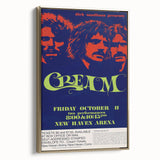 Cream Retro Poster Art - Vintage Band Wall Art - Retro Canvas Print
