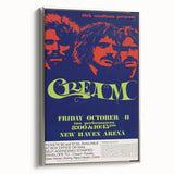 Cream Retro Poster Art - Vintage Band Wall Art - Retro Canvas Print