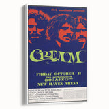 Cream Retro Poster Art - Vintage Band Wall Art - Retro Canvas Print