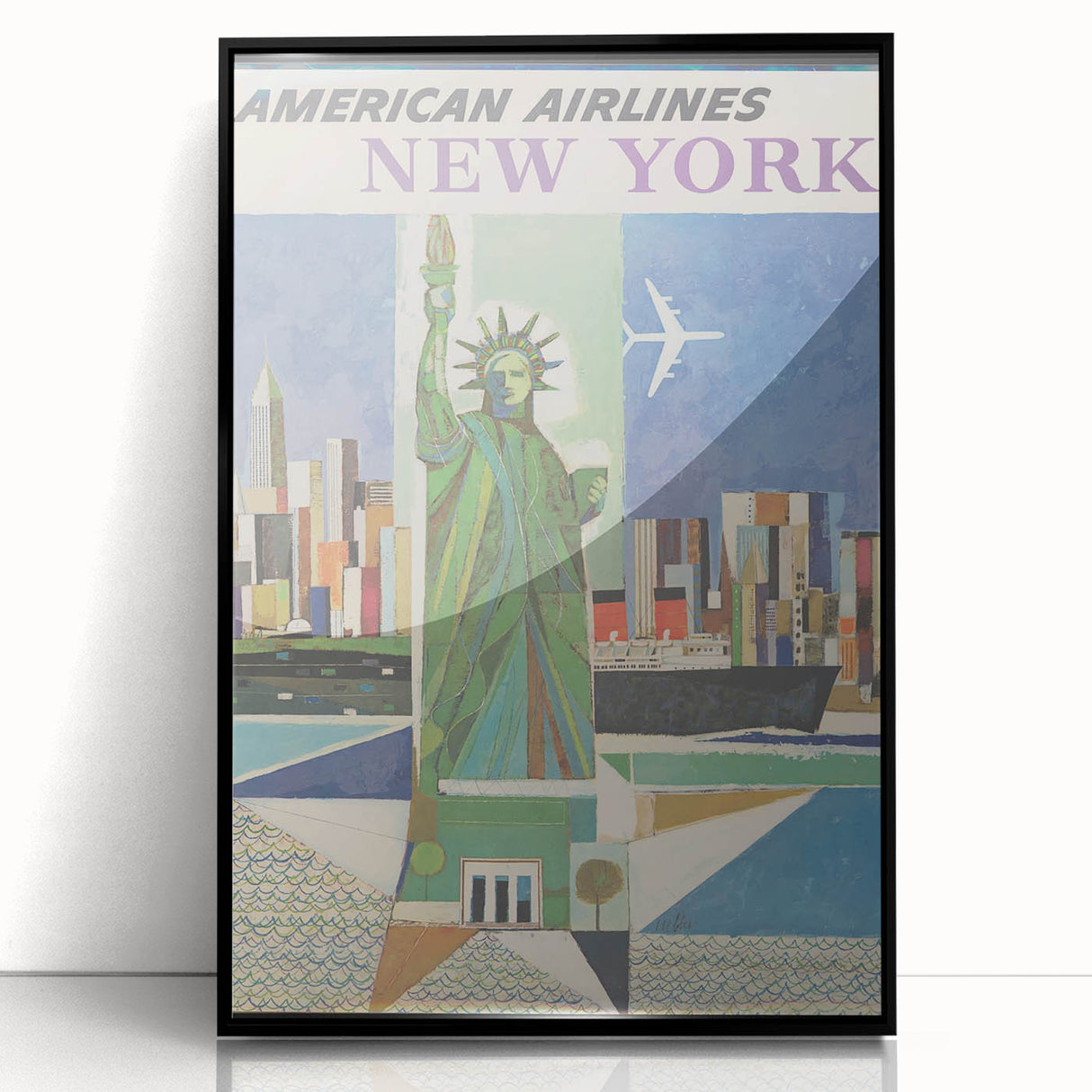Retro New York City Poster – Vintage Prints & Mid-Century Wall Art