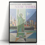 Retro New York City Poster – Vintage Prints & Mid-Century Wall Art