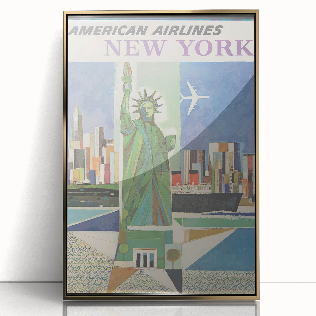 Retro New York City Poster – Vintage Prints & Mid-Century Wall Art