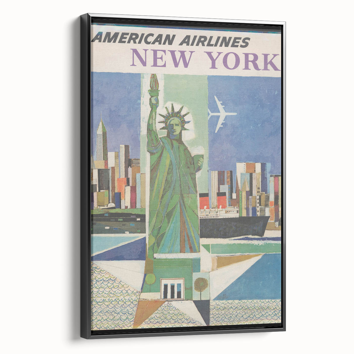 Retro New York City Poster – Vintage Prints & Mid-Century Wall Art