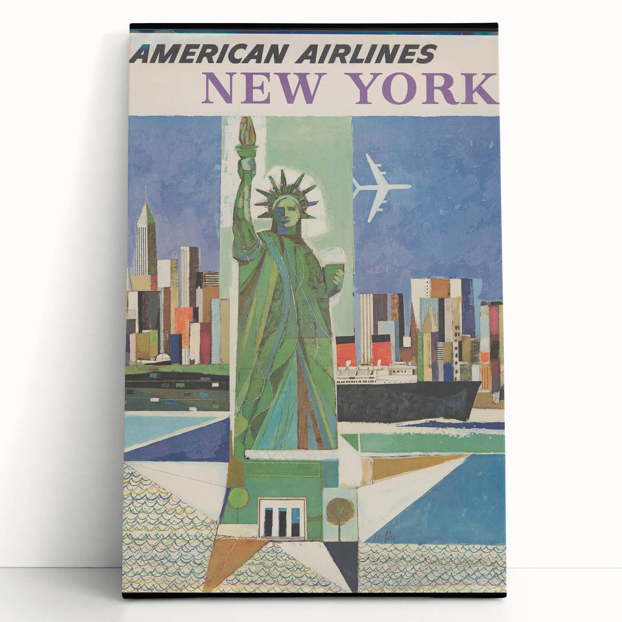 Retro New York City Poster – Vintage Prints & Mid-Century Wall Art