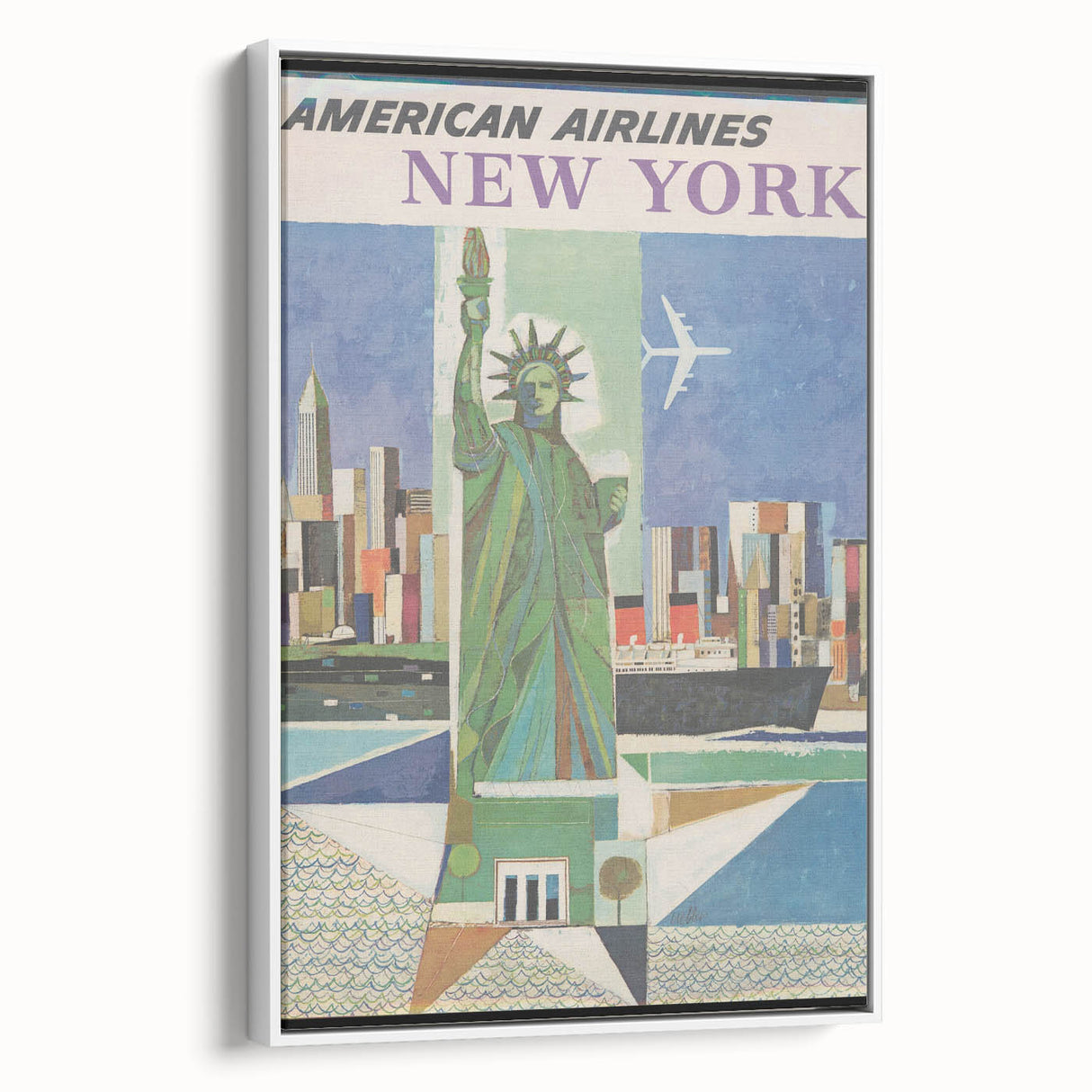 Retro New York City Poster – Vintage Prints & Mid-Century Wall Art