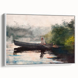 The End of the Day Adirondacks Realism Art Print - Winslow Homer Landscape