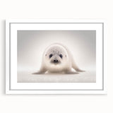 Adorable Baby Seal Wall Art - Perfect for Kids Room Decor