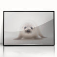 Adorable Baby Seal Wall Art - Perfect for Kids Room Decor