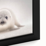 Adorable Baby Seal Wall Art - Perfect for Kids Room Decor
