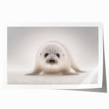 Adorable Baby Seal Wall Art - Perfect for Kids Room Decor