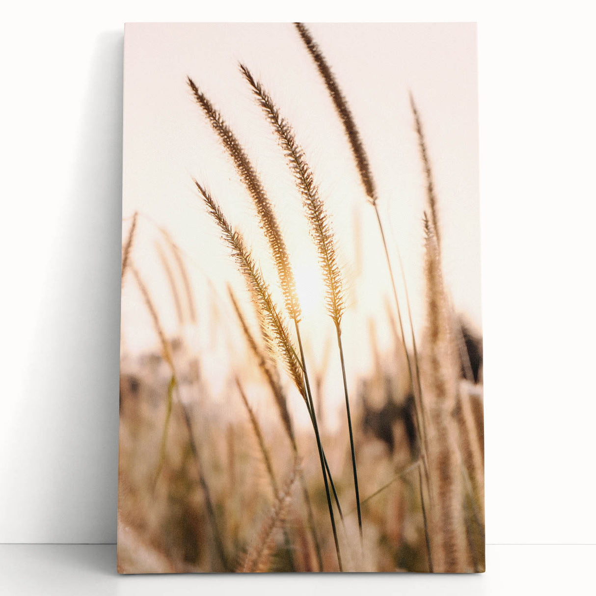 Large black and white abstract canvas depicting a summer scene, ideal for kitchen wall art or bedroom ambiance.
