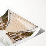 Extra large rolled canvas featuring line art flowers in black on white, ideal for large living room wall art.