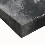 Abstract strokes wall art on stretched canvas showcasing vibrant hues of blue, pink, and gold in a modern design, perfect for contemporary home decor.