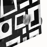 Colorful abstract strokes wall art print with vibrant hues of blue, pink, and yellow, designed for modern home decor. Ideal for adding a contemporary touch to living spaces.