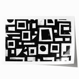 Abstract wall art print featuring vibrant, colorful strokes and unique patterns on a textured background, ideal for modern home decor. Perfectly rolled for easy framing and display.