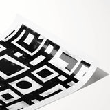 Abstract strokes wall art print featuring vibrant colors in a modern design, ideal for contemporary home decor, showcasing dynamic brushwork and layered textures.