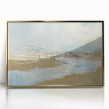 Modern Wall Art - Serene Winter Landscape with Soft Hues