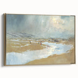 Modern Wall Art - Serene Winter Landscape with Soft Hues
