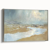 Modern Wall Art - Serene Winter Landscape with Soft Hues