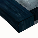 Close-up of an abstract strokes wall art design on stretched canvas, showcasing vibrant colors and intricate textures, perfect for modern home decor.