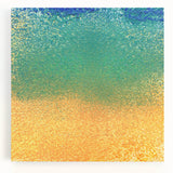 Abstract wall art featuring bold, colorful strokes on a stretched canvas, perfect for modern home decor. This vibrant piece adds a dynamic touch to any room.