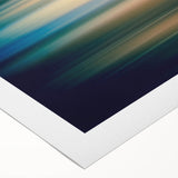 Colorful abstract strokes in a rolled canvas wall art piece, showcasing dynamic brushwork and vibrant hues. Perfect for modern decor, enhancing any space.