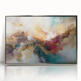 Framed abstract wall art featuring dynamic silver strokes on a textured background, perfect for modern home decor. Ideal for adding a contemporary touch to any room.