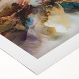 Abstract strokes wall art on rolled canvas, showcasing vibrant colors and dynamic patterns, ideal for modern home decor. Perfect for adding a contemporary touch to any space.