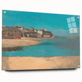 Modern Wall Art - Tranquil Village by the Sea in Brittany