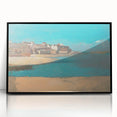 Modern Wall Art - Tranquil Village by the Sea in Brittany